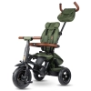 Milly Mally Rito Deluxe Rubber Olive Rowerek Trzykołowy obrotowy oliwkowo zielony